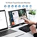 Thinlerain 11.6 Inch Portable Monitor Touchscreen, 10-Point Touch Screen Monitor Travel Screen with Kickstand & Speaker, HDMI USB C External Display for Laptop, PC, Phone