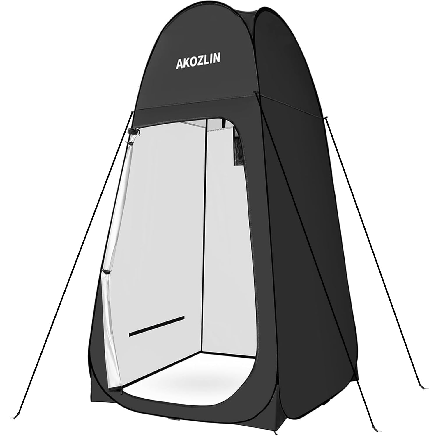 AKOZLIN Portable Pop Up Shower Privacy Shelters Instant Tent Dressing Changing Outdoor Camping Toilet Tent
