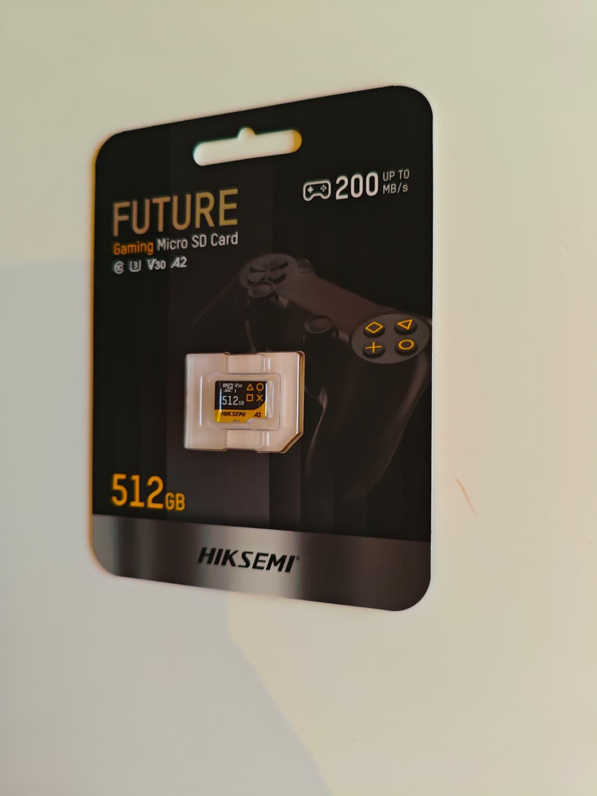 HIKSEMI Future Carte Micro SD pour gaming, 512 Go, vitesse jusqu'à 200 Mo/s, V30 A2,