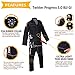 Twister Progress 5.0 Brazilian Jiu Jitsu Gi | BJJ Gi | Lightweight Preshrunk Pearl Weave | With Pants and Jacket 475gram (BLACK, A4)