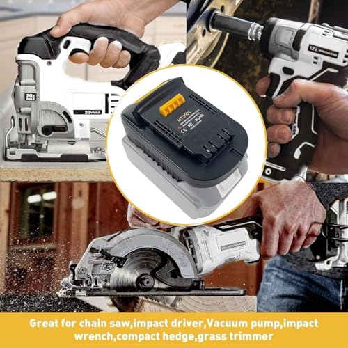 Adaptateur Makita vers DeWalt MT20DL pour outil 20V - 5