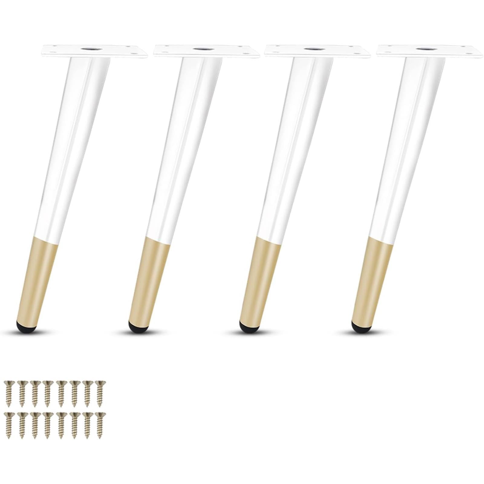 Patas para muebles con base resistente a arañazos para proteger suelos y sofás