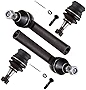 SCITOO 4pcs Front Suspension Kit Outer Tie Rod End Lower Ball Joint Fit For Subaru Baja Forester Impreza Legacy Outback Xv Crosstrek