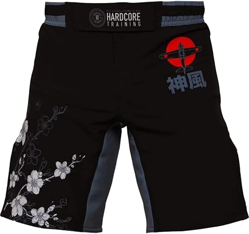 Miniatura 3 de Hardcore Training Pantalones cortos de lucha para hombre Boxeo MMA Combat BJJ Grappling Fitness Muay Thai Kickboxing No Gi