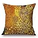 Almohadas Gustav Klimt Art - Funda de cojín de poliéster para decoración de la sala de estar
