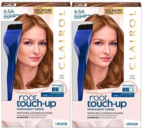 Clairol Nice N' Easy Root Touch Up, 0065a, Light Cool Brown, 2 Count