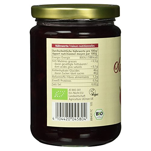 Alnatura Bio Fruchtaufstrich Sauerkirsche, 420g