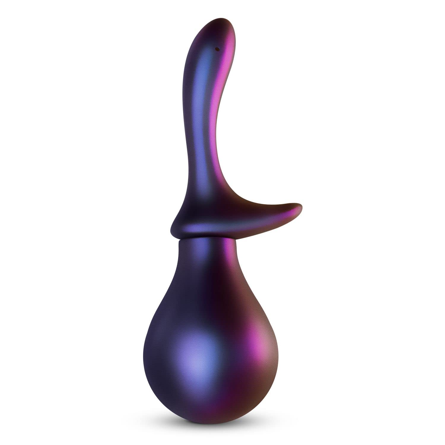 Hueman Nebula Bulb Anal Shower - Enema Bulb for Intimate Parts Cleaning - Silicone, Purple, 200 ml