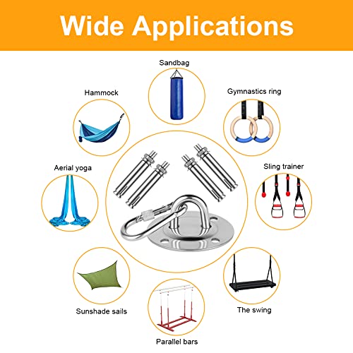 Flintronic Gancio per Soffitto, 1 Pezzi con 4