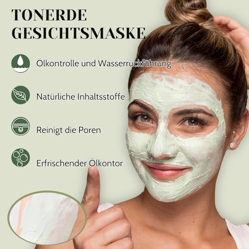 Grüner Tea Masken, Green Mask Stick, Tiefenreinigung Gesichtsmaske Hautpflege, 2 Stück Mask Stick Blackhead Remover Holzkohle Gesichtsmasken, Kontrolle Öl, Verfeinerung Poren – Bild 4