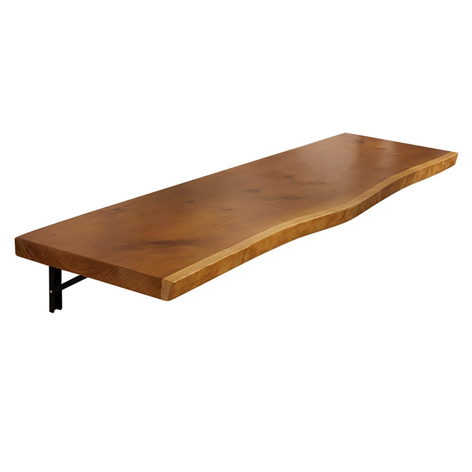 Tavolo pieghevole da parete, scrivania pieghevole in legno con staffe in metallo, banco da lavoro pieghevole per garage, casa, ufficio, cucina, sala da pranzo