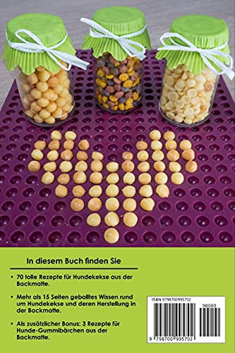Rezepte für Hunde: Hundekekse aus der Backmatte: Hundeleckerlies & Hundekekse backen in der Backmatte