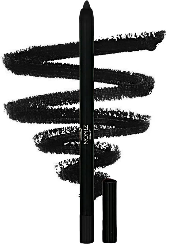 Solid Eyeliner Pencil - Long Lasting Waterproof Highly Pigmented Eye Liners - Matte Finish Eye Pencil - Unique Eye liner Creamy Texture (Black 01)