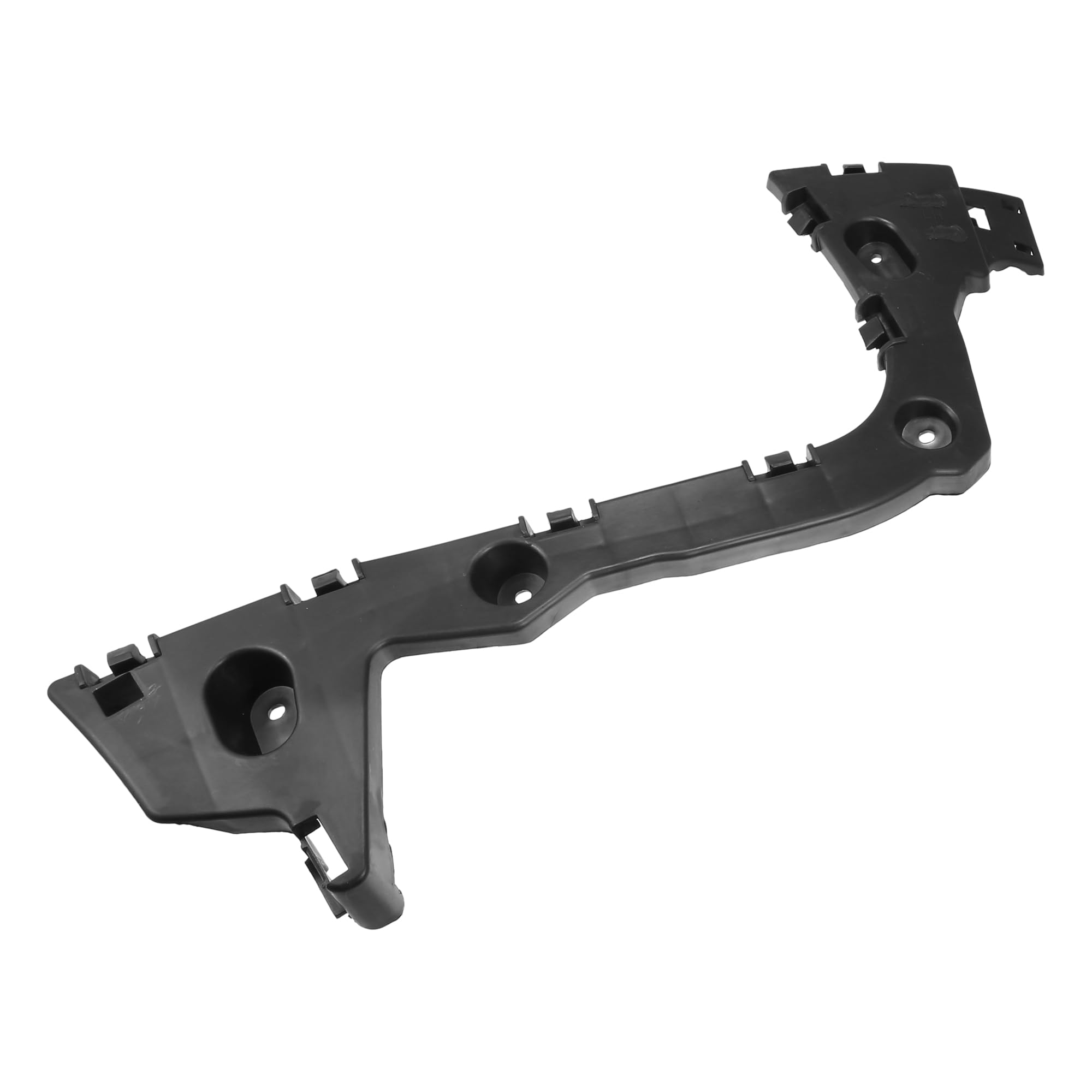 Motoforti Rear Left Bumper Bracket, Driver Side Bumper Support, for Ford Focus 2015-2018, Plastic, Black
