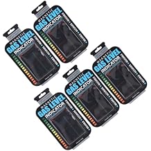 5Pcs Magnetic Fuel Tank Gauge Level Indicator, Safe And Easy To Use Fuel Level Gauge For Travel And Camping Fuel
