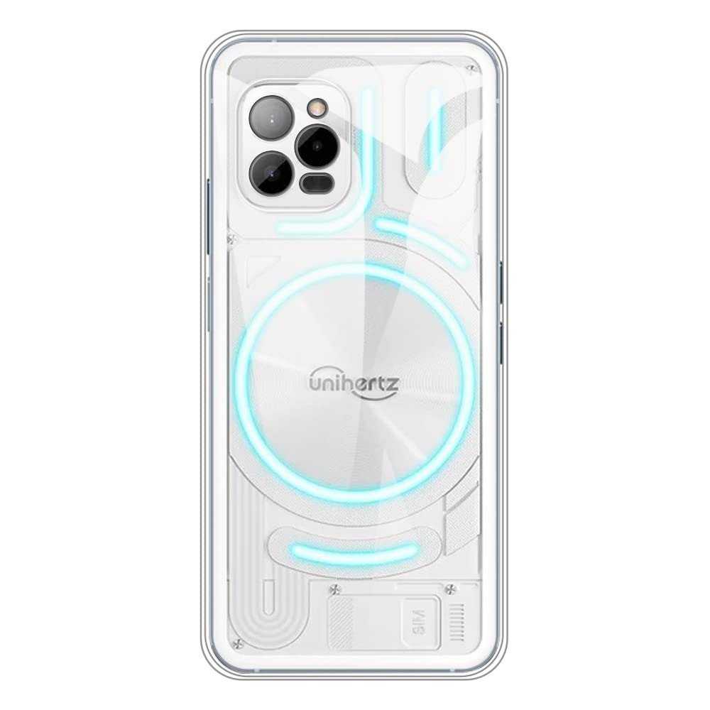 Amazon.co.jp: 対応 Unihertz Luna ケース,柔軟TPU背面耐衝撃シリコン 
