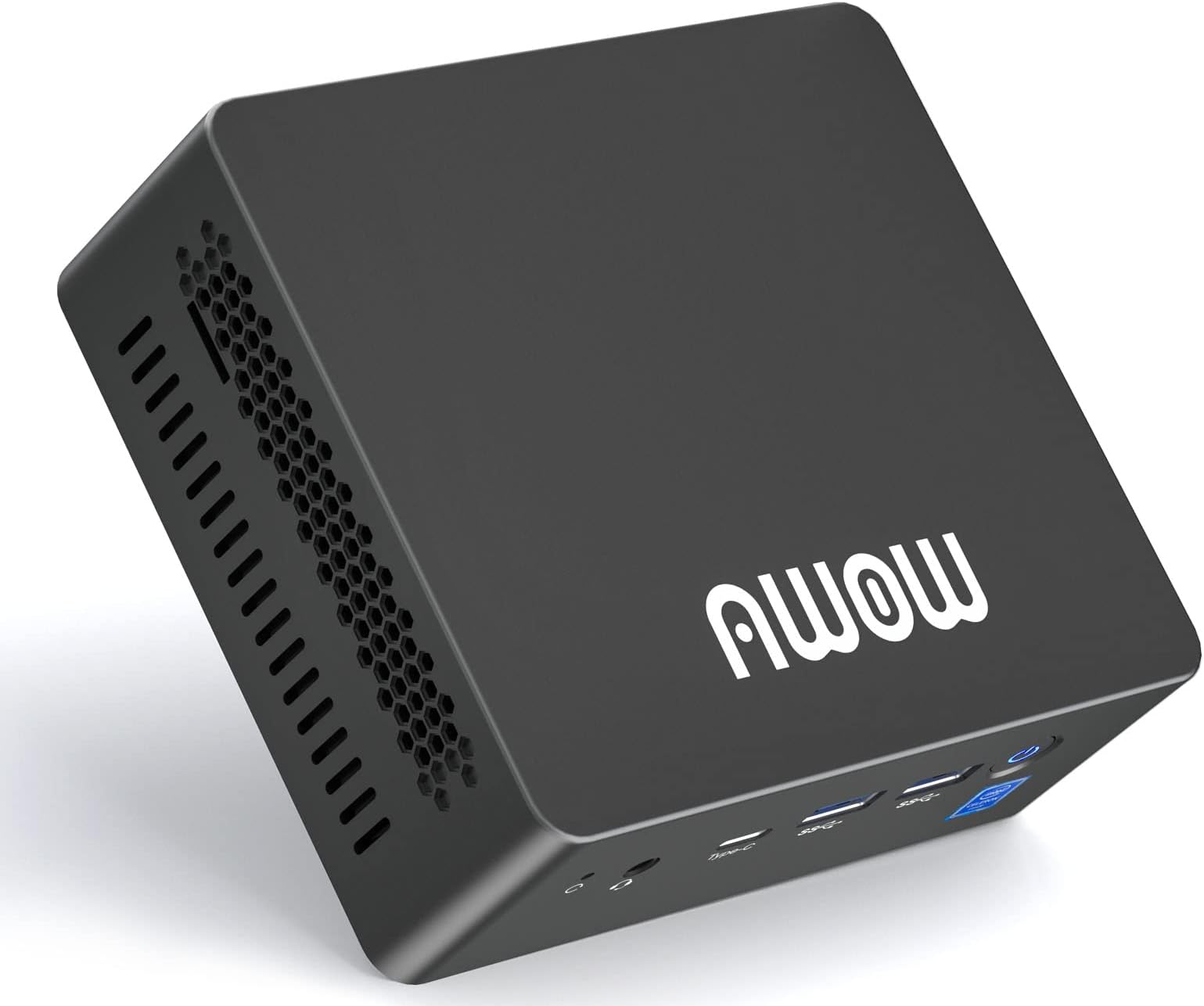 Mini PC Windows 11 Pro AWOW Mini Desktop Computer Intel Celeron J4125 8GB DDR4, NVMe M.2 256GB SSD Triple Display 4K@60Hz,WiFi, HDMI 2.0,USB, BT, Gigabit Ethernet, AK41 Micro PC