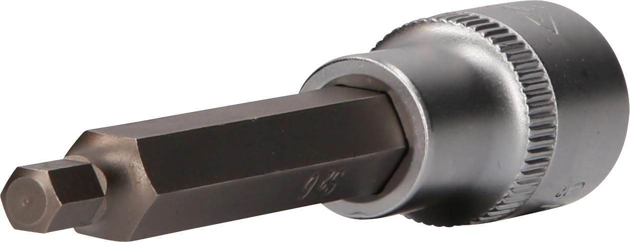 KS Tools BT022871 1/2" Hex Bit Socket, Length 3.9 inches (100 mm), 0.2 inches (6 mm)