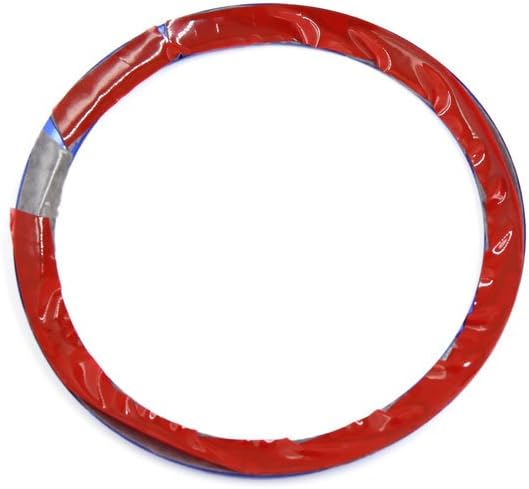 2pcs Blue Auto Car Door Speaker Audio Decorative Ring Circle Trim for X1