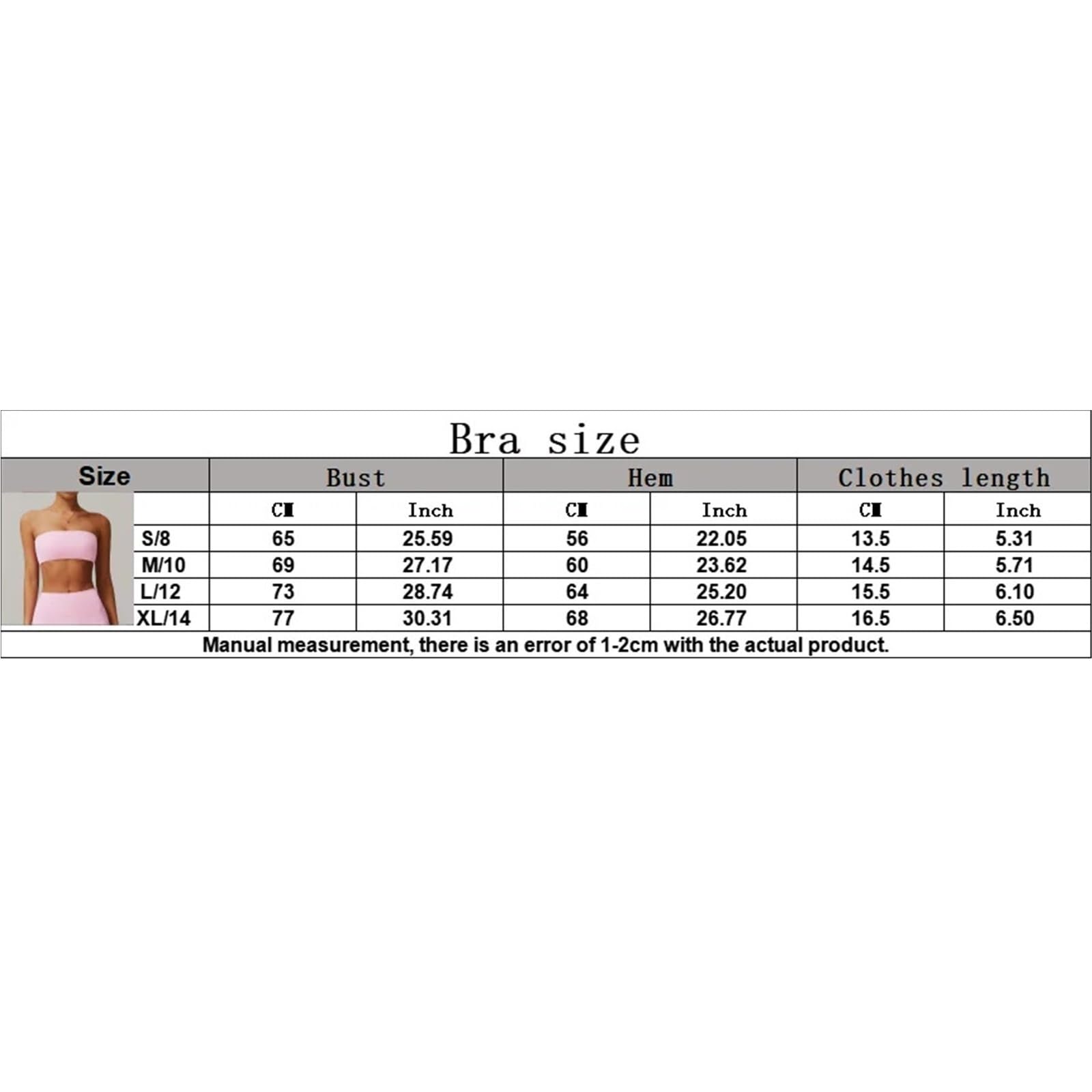 Sujetador sin Tirantes Sujetador Deportivo for Mujer, Ajustado, sin Tirantes, con corsé, Tubo, Cruzado, Pecho, Transpirable, for Yoga