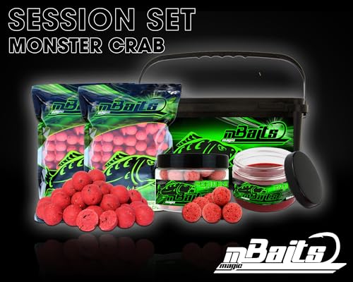Angel-Berger Magic Baits Boilies Set mit Pop Ups und Dip für Karpfen