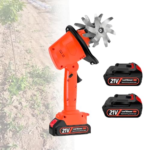 Cultivateur sans fil 21V avec mini-rotateur léger pour binage de jardin