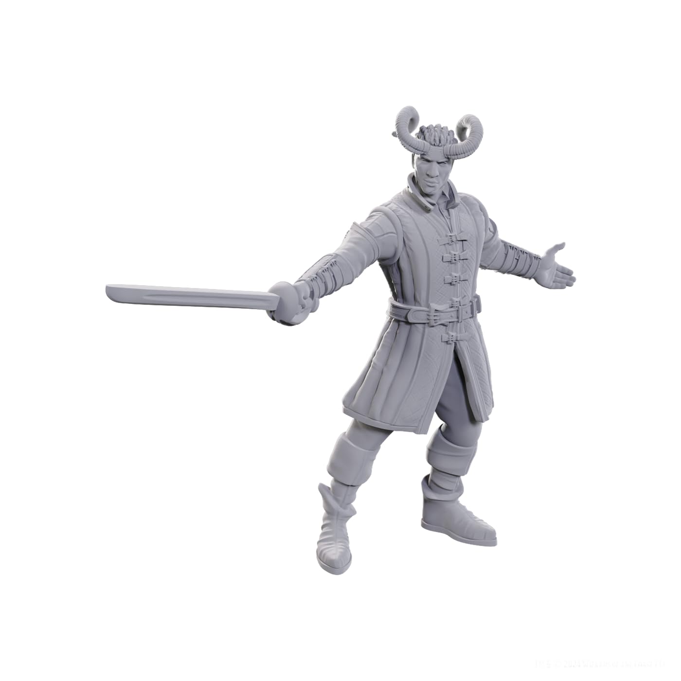 Wizkids - D&D Nolzurs Marvelous Miniatures: Special Edition Baldurs Gate 3 - Wyll & Karlach, Grey, 5 inches