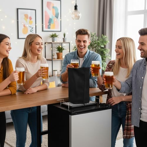 Protector para torre de cerveza resistente para terraza, barbacoa y uso exterior 3