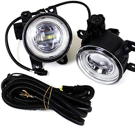 Amazon N N Wgnカスタム N Wgn Nwgn Nワゴン エヌワゴン Led フォグランプ イカリング ホワイト フォグ ユニット純正交換タイプ フォグライト デイライト 汎用 フォグランプ 車 バイク