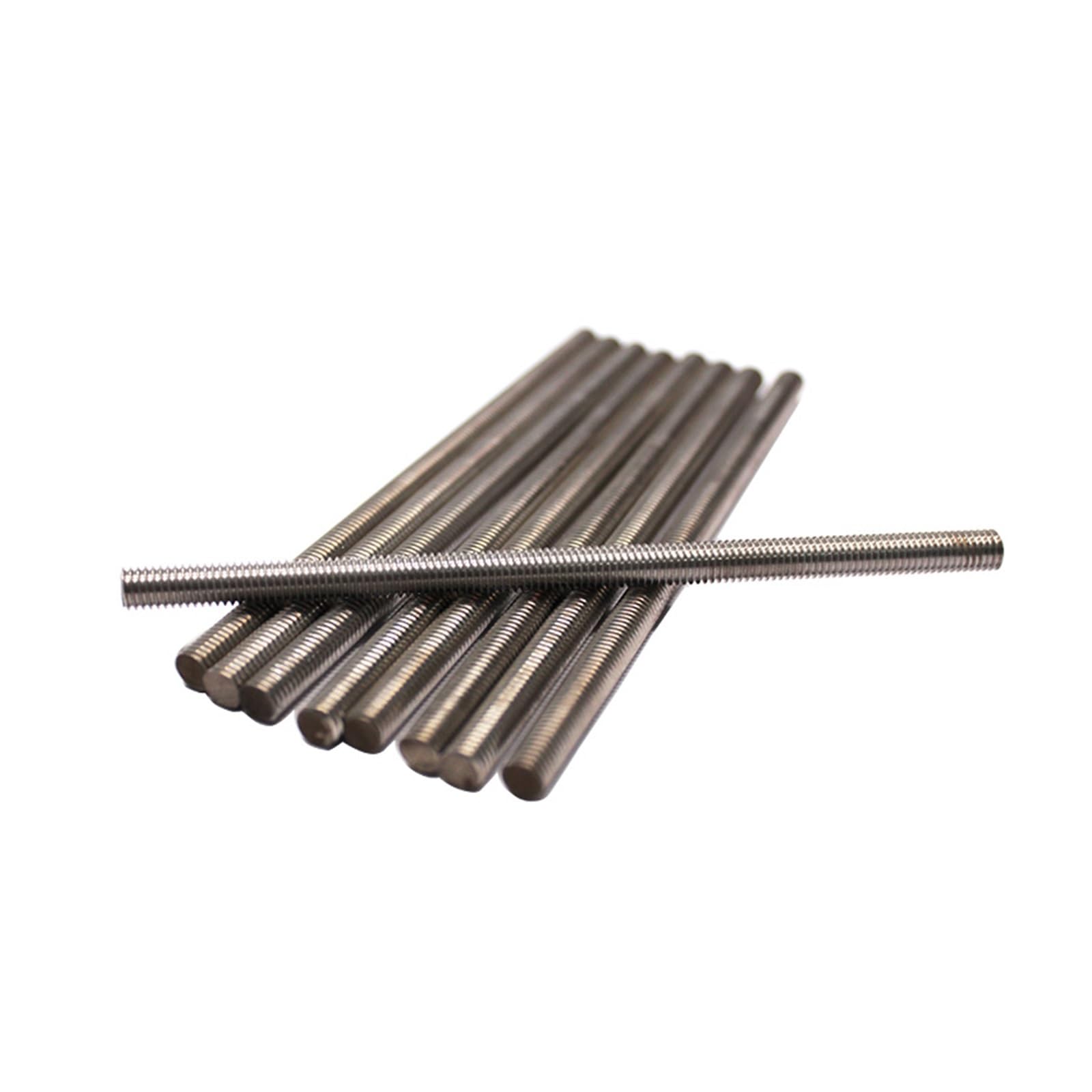 Pręt gwintowany w całości, Pręty gwintowane ze stali nierdzewnej Śruby kołkowe M6 Różne długości 3 szt(M6x55mm)