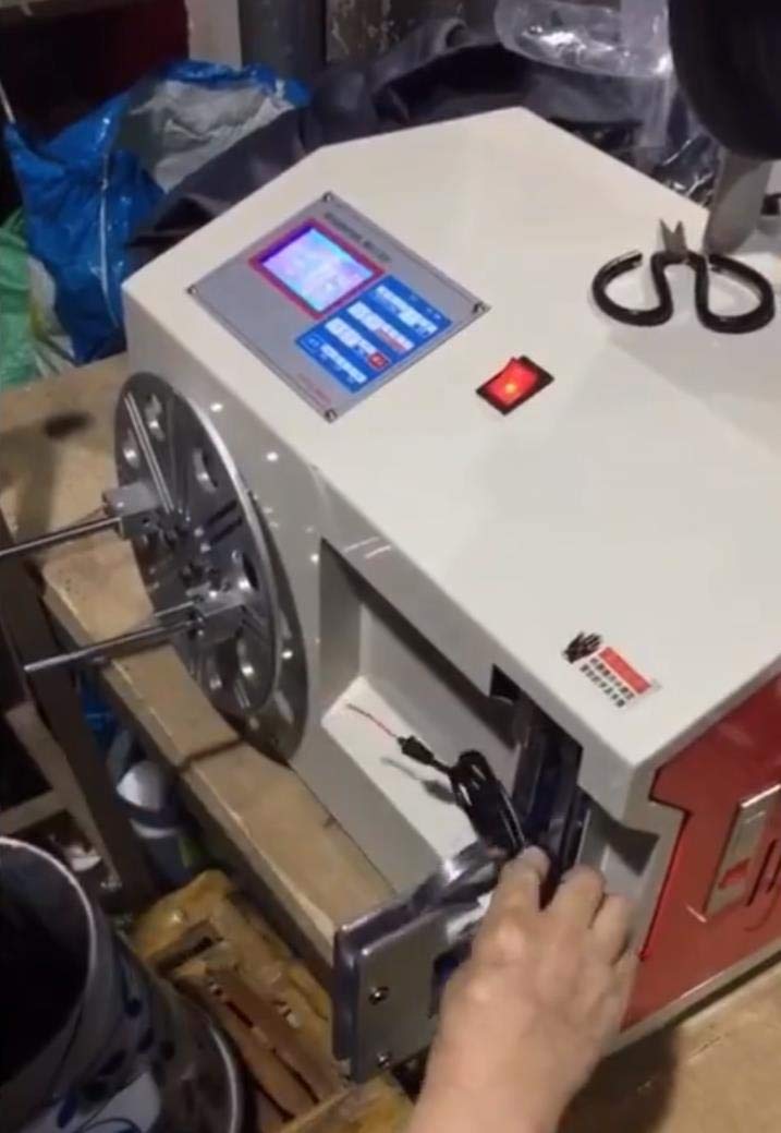 CGOLDENWALL BM 301 Automatischer Drahtdreher – Für Präzises Wickeln Von Kabeln & Drähten (110V/220V)