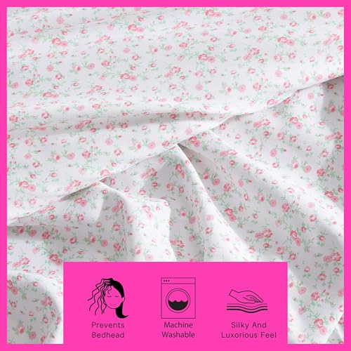 Betsey Johnson - Queen Sheet Set with Matching Pillowcases, Deep Pockets by Betsey Johnson - Used condition - Image 5
