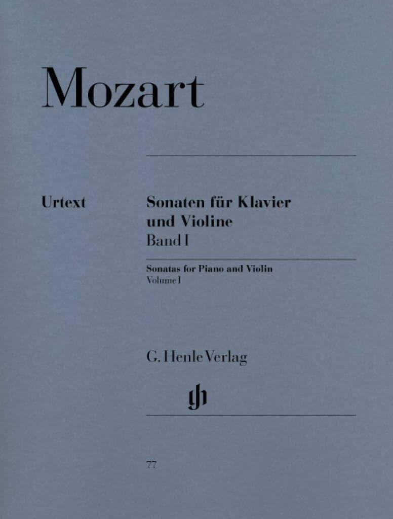 Sonatas for Piano and Violin Vol. 1 - piano and violin - (HN 77)