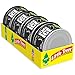 LITTLE TREES Car Air Freshener | Fiber Can Provides Long Lasting Scent for Auto or Home | Recycled Fiber | Black Ice, 4 Air Fresheners