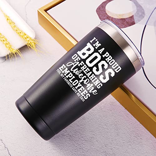 AMZUShome 20oz Proud Boss Tumbler