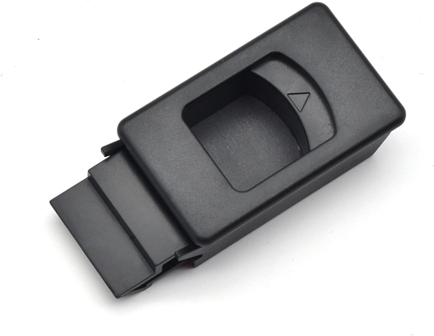 Plastic ABS Spring Loaded Hasp Latch Lock for Tool Box, Cooler, Boat Compartment Cargo Box 1Pcs(Black)