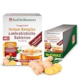 Bad Heilbrunner Bio Immun-Komplex & mikrobiotische Bakterien – Teesticks – Wohltuendes...