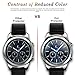Diruite 4-Pack for Samsung Gear S3 Frontier/Classic Screen Protector, 2.5D 9H Hardness Ultra-Thin Tempered Glass Screen Protective Film [Anti-Scratch]
