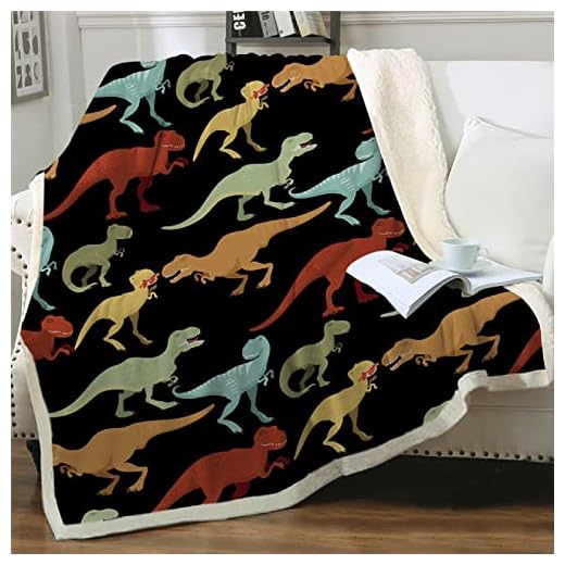 Flanellfilt 3D (köttätande dinosaurie) filt för barn vuxna mjuka plyschsängkläder, soffa överkast filt mysig heminredning filtar kontor filt tupplur filt 130 x 150 cm