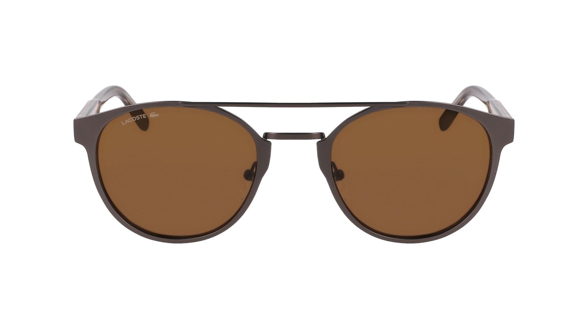 Lacoste L260S Unisex-Sonnenbrille Vollrand Eckig Metall-Gestell | grau