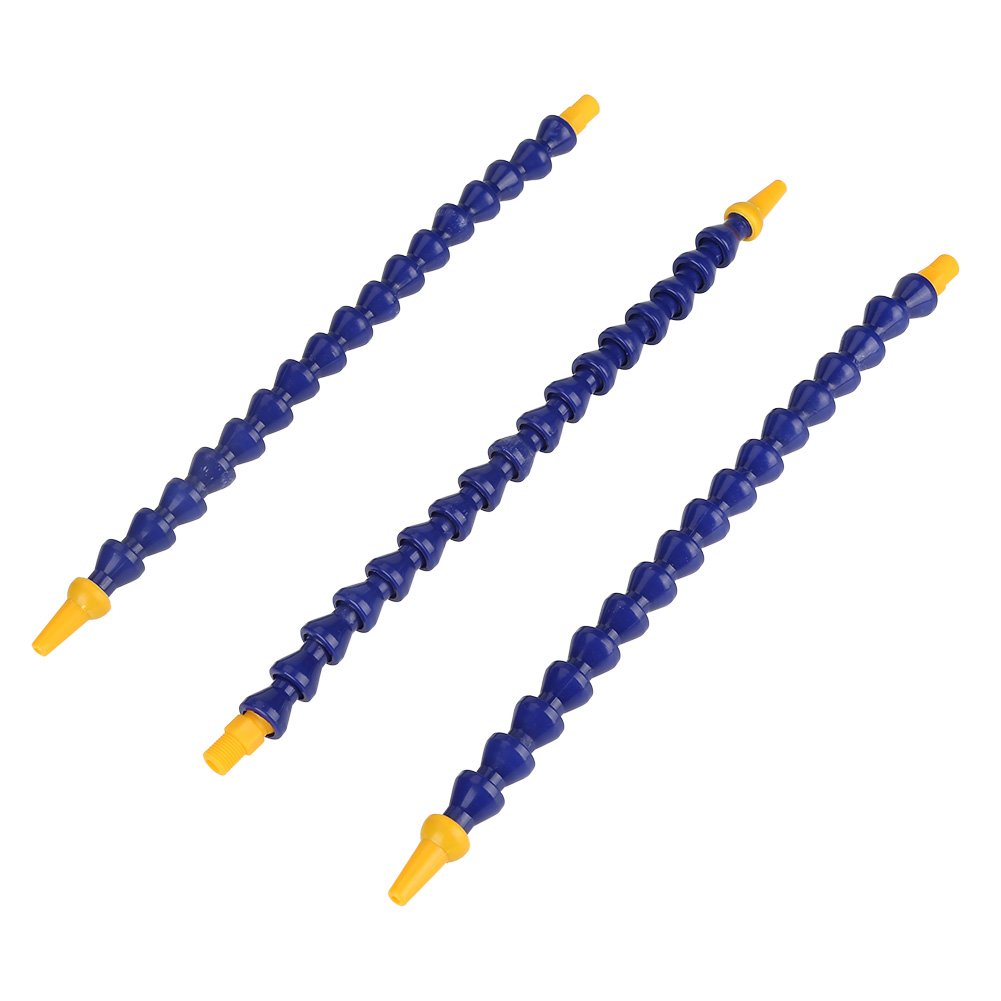 10PCS olio refrigerante, tubo di plastica flessibile acqua olio refrigerante tubo HOSE1/8 Bspt con valvola, regolabile refrigerante filettato tubo per tornio CNC