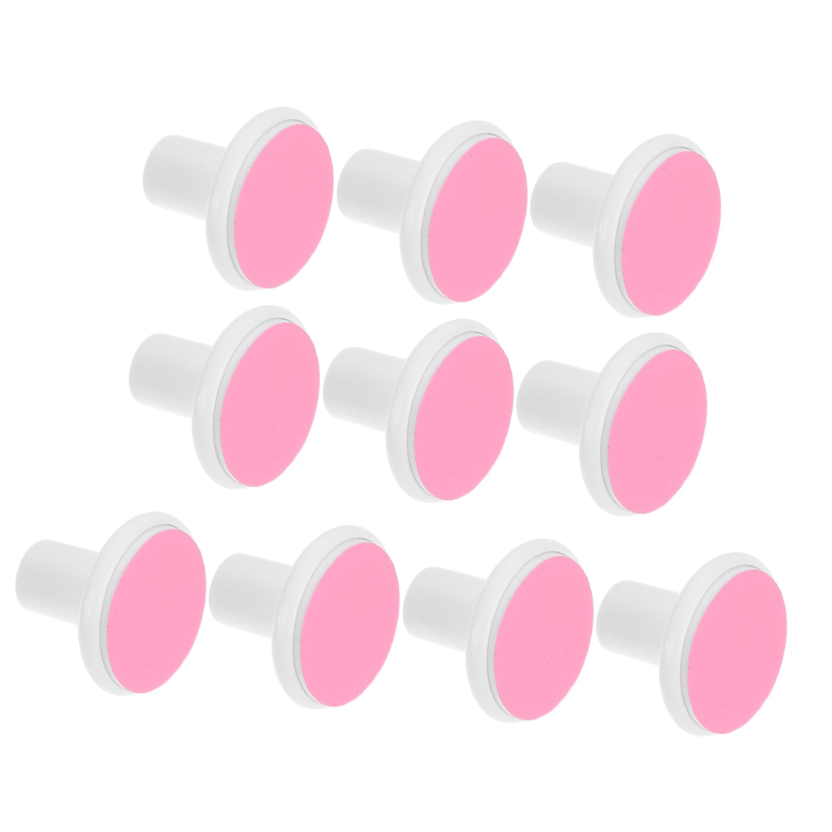 HONMEET Replacement Accessories for Electric Boys and Girls Nail Trimmer 10pcs Nail Grinding Heads Baby Nail Trimmer Replacement Parts Nail File Replacement Pads