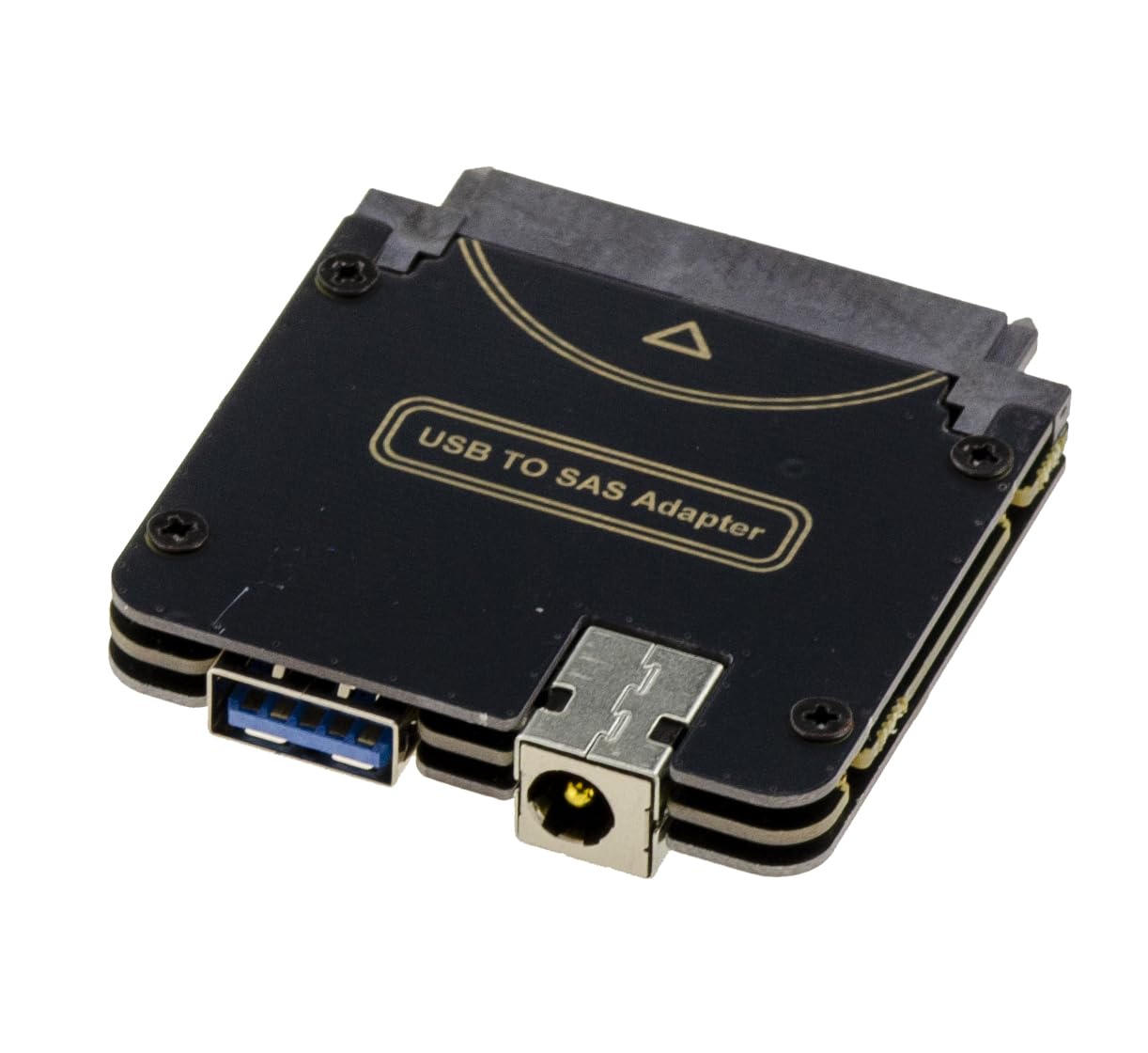 KALEA-INFORMATIQUE Adattatore convertitore per disco SAS 2,5 o 3,5 con connettore SFF-8482 a USB3.0 5G, venduto senza alimentatore