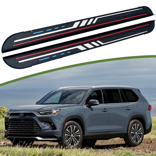 Estribos laterales para Toyota Grand Highlander 2023-2024 2 piezas