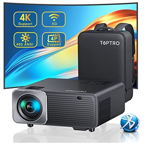 Proyector TOPTRO 4K Wifi Bluetooth Full HD 1080P Nativo TR22 Cover