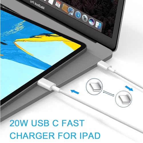 Cable Cargador Rápido USB C 6.6 Ft para iPad 10th Generation miniatura 2
