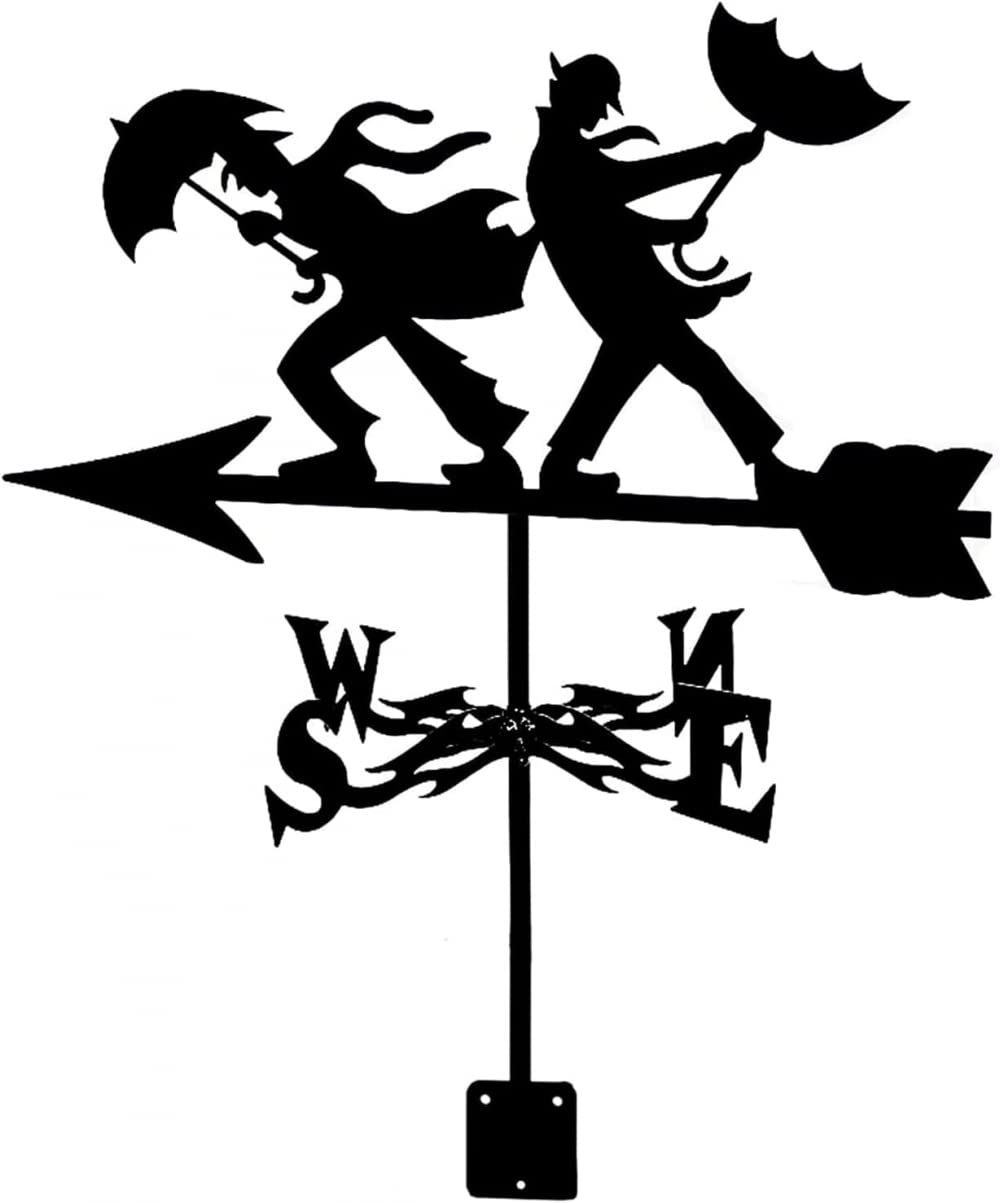 Buy Weathervanes Man In The Wind Weather Vane Metal Wind Vane Wind