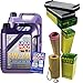 Produktbild Inspektionspaket 10L LM LL High Tech 5W-40 + MANN Filterpaket S-Klasse
