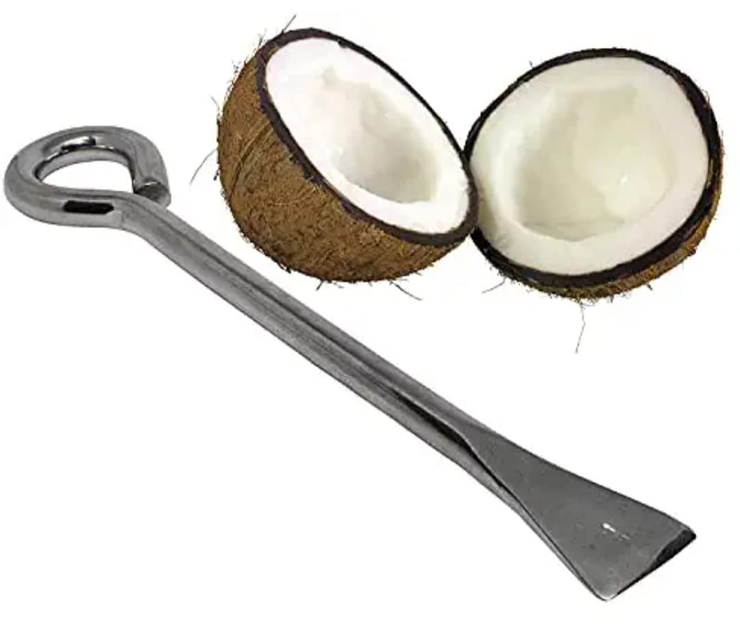 Madurai Famous Seller Stainless Steel, Iron Rod Material Coconut Slicer, Breaker, Opener Kit (Steel, Pack of 5) Real Item from Madurai Famous Seller Only