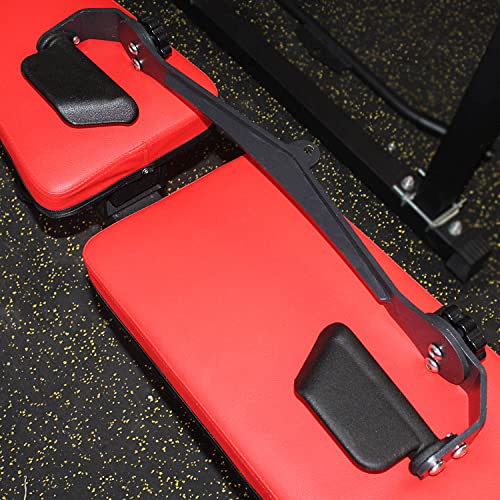 Image of Adjustable Lat Pull down Bar, Cable Machine Attachments for Gym, Home Gym Fitness T-bar Row Pulldown Attachments, Lat Pull Down Machine Wide Grip Neutral Grip Handle